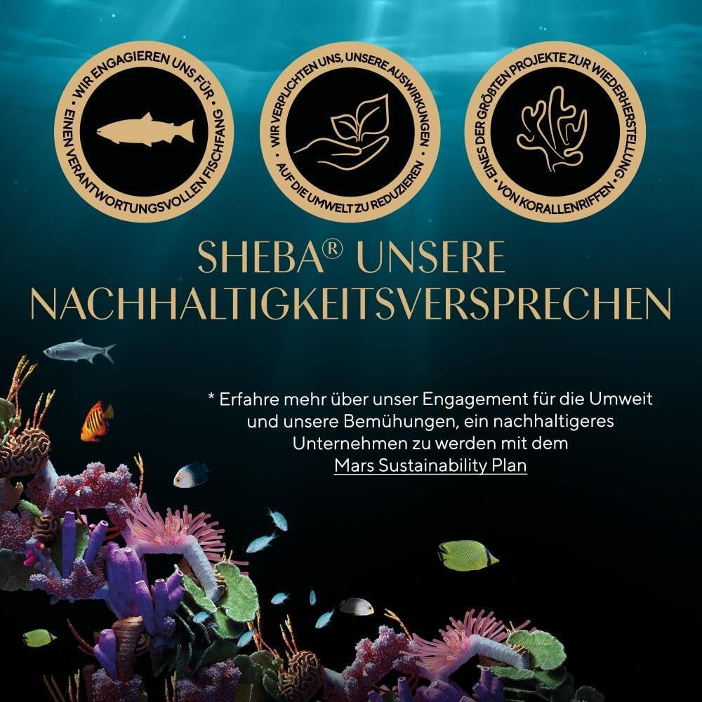 Sheba CATCARE Busta Wet Fresh & FINE (Pesce) Pezzi in salsa Adulto 50g Multipack Standard
