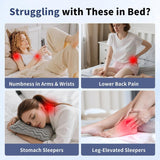 Cuscino da lettura - Cuscino per la schiena, poggiatesta regolabile, cuscino da lettura in memory foam per letto, cuscino ergonomico per collo e gambe, cuscino di supporto lombare