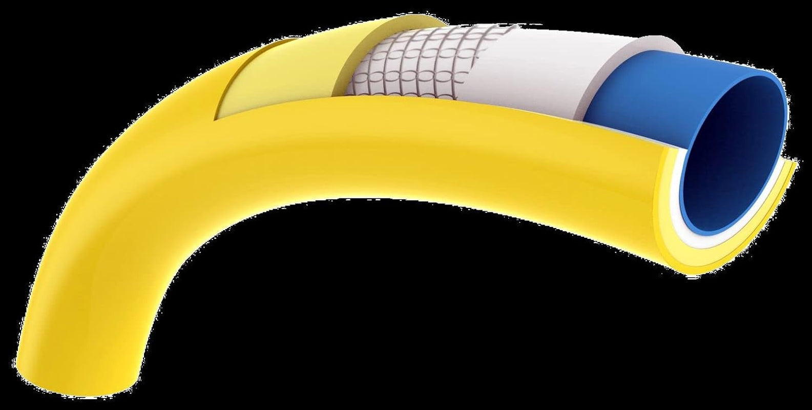 HOZELOCK - Tubo Super Tricoflex Ultimate Ø 12,5 mm (1/2") 30 m: tubo da giardino leggero, robusto e dimensionalmente stabile con tecnologie "TNT Non Torsion" e "Soft&Flex", 40% PVC riciclato [116774]