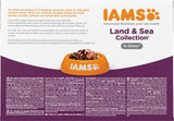 IAMS Delights Cibo umido per gatti anziani - Confezione multipla con pollo e pesce in salsa, cibo umido di alta qualità per gatti di età superiore a 7 anni, 12 x 85g