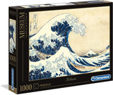 Clementoni 39378 Hokusai - La Grande Onda - Puzzle da 1000 pezzi, Collezione museale, Gioco di abilità per tutta la famiglia, Gioco di stretching colorato, Puzzle per adulti 14+ Puzzle Naty Shop Titolo predefinito