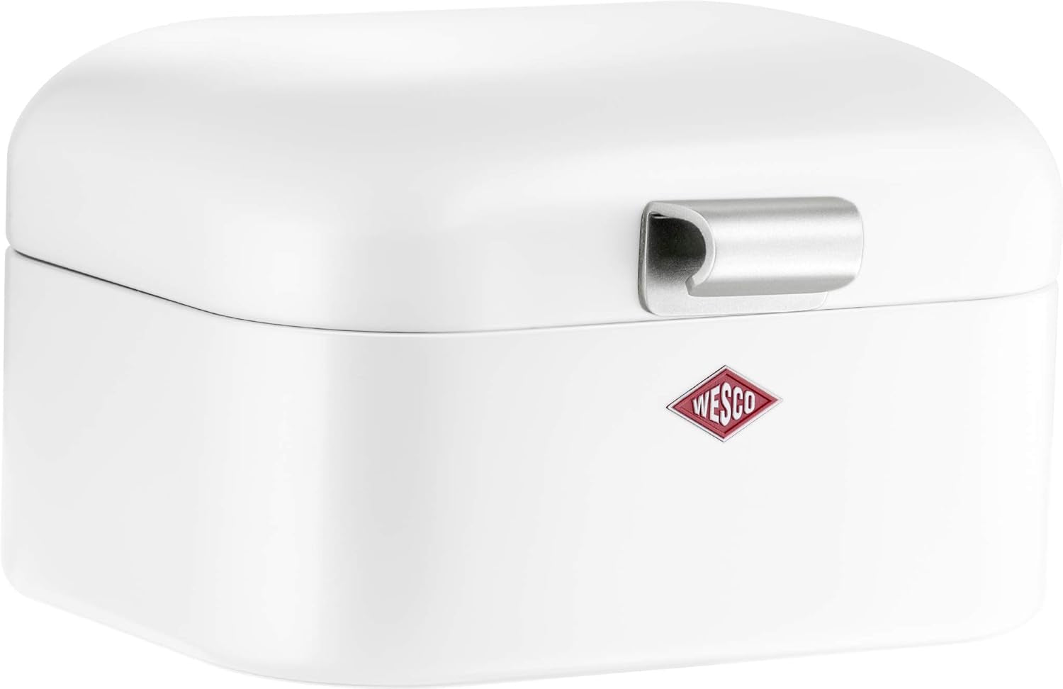 Wesco 235 001 Cestino per il pane Mini Grandy 17 x 18 x 12 cm (L/L/A) rosa, acciaio inossidabile Contenitori per alimenti Naty Shop Bianco