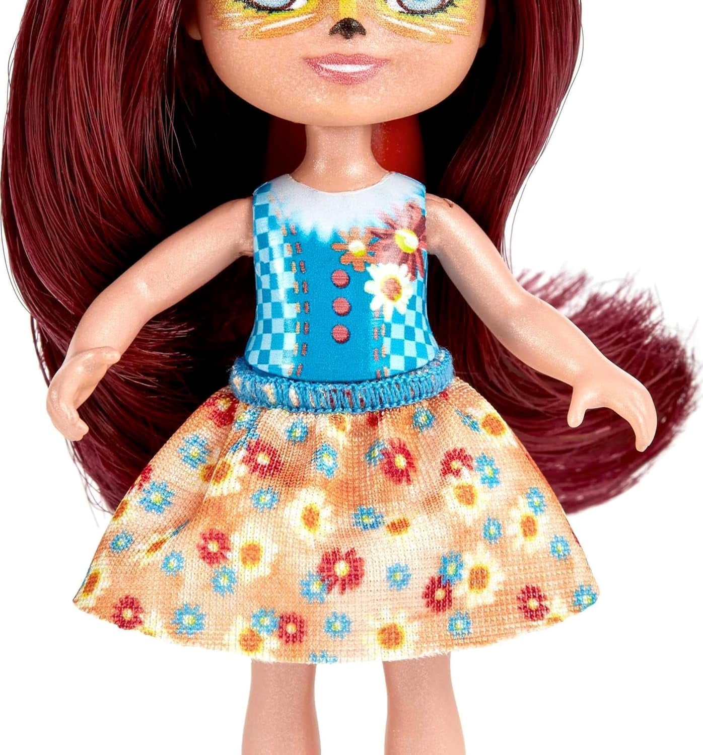 Enchantimals HCF81 - Felicity Fox e la sua sorellina (circa 15 cm e circa 10 cm) e 2 figure di animali, gonna staccabile e accessori, ottimo regalo per bambini dai 3 anni in su