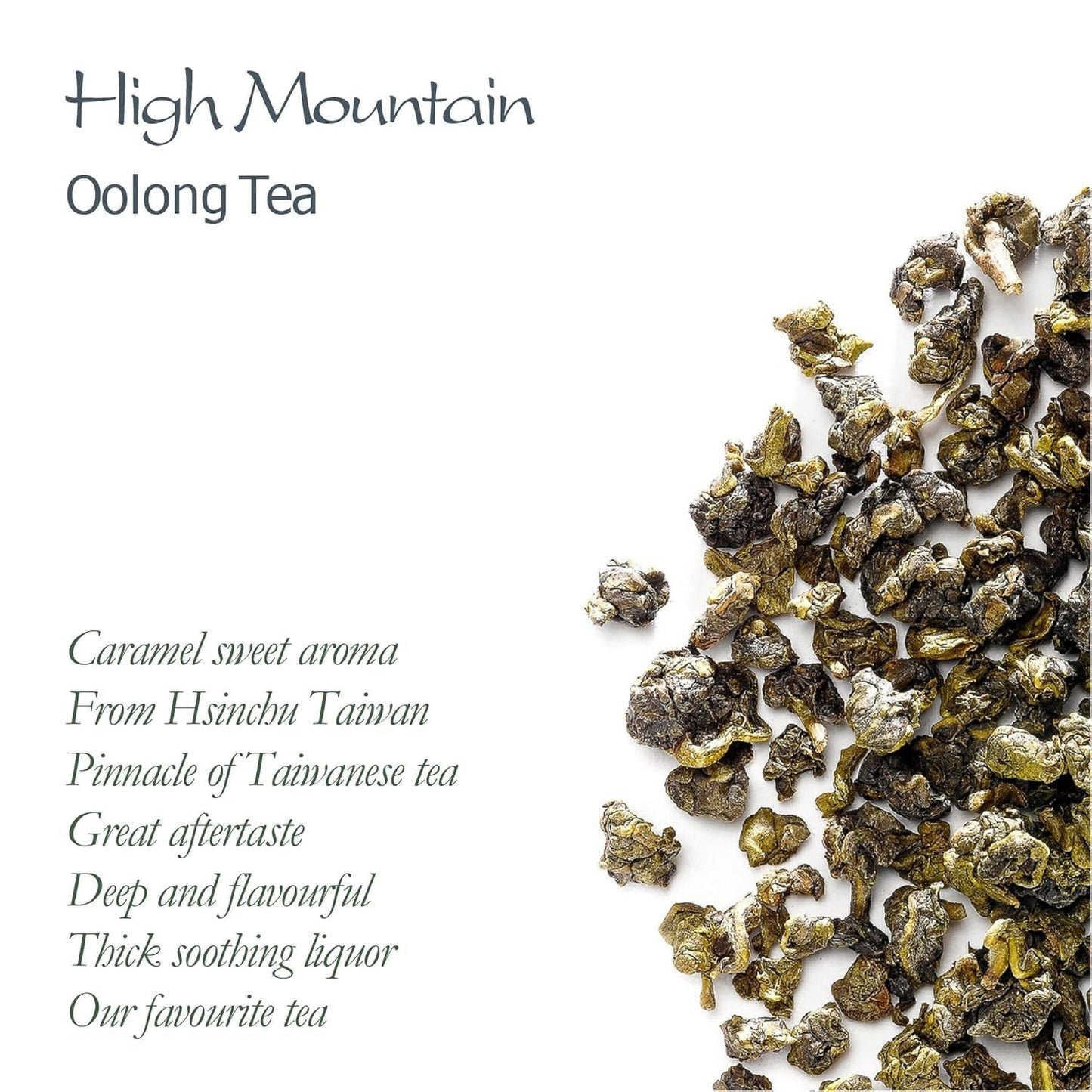 Tie Guan Yin Tè Oolong - Tè Taiwan Formosa in foglie sfuse - Taiwan Wu Long Tè - Tè Blu - Tè Olongh Ti Kuan Yin Tè Olong Tè Olong Tè Blu Ti Tea Tè Tieguanyin Tè Taiwan