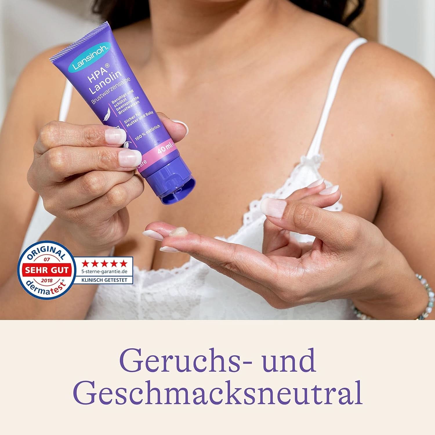 Lansinoh HPA Unguento alla lanolina per capezzoli, 40 ml Cosmetici e Bellezza Naty Shop