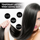 Penna per tintura per capelli usa e getta marrone nero Copertura istantanea per radice grigia Penna per stick color crema per capelli Copertura temporanea veloce Capelli bianchi Tintura per capelli Naty Shop