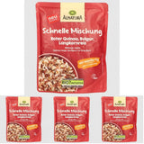 Mix veloce di quinoa rossa, bulgur, riso a chicco lungo, 250 g