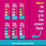 Set 6 paste coloranti Decocino - 6 x 20 g - Colorante alimentare rosso, rosa, verde, giallo, blu e nero, ideale per colorare torte, fondente e creme - Azo-free e senza glutine
