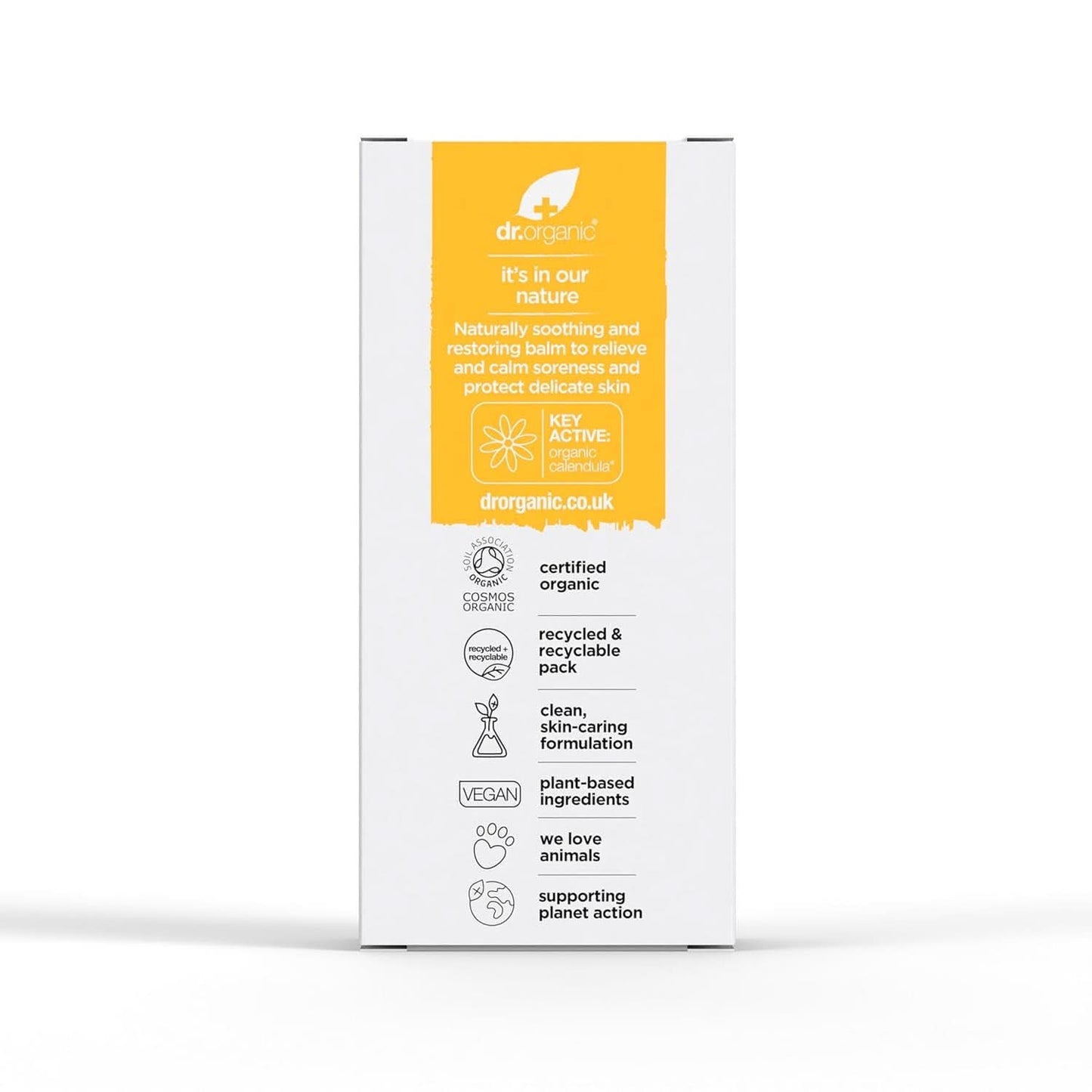 Dr Organic Balsamo per Capezzoli con Calendula, Lanolina, Sollievo Naturale, Per ferite e capezzoli screpolati, 30 ml Accessori Alimentazione e Allattamento Bebe Naty Shop