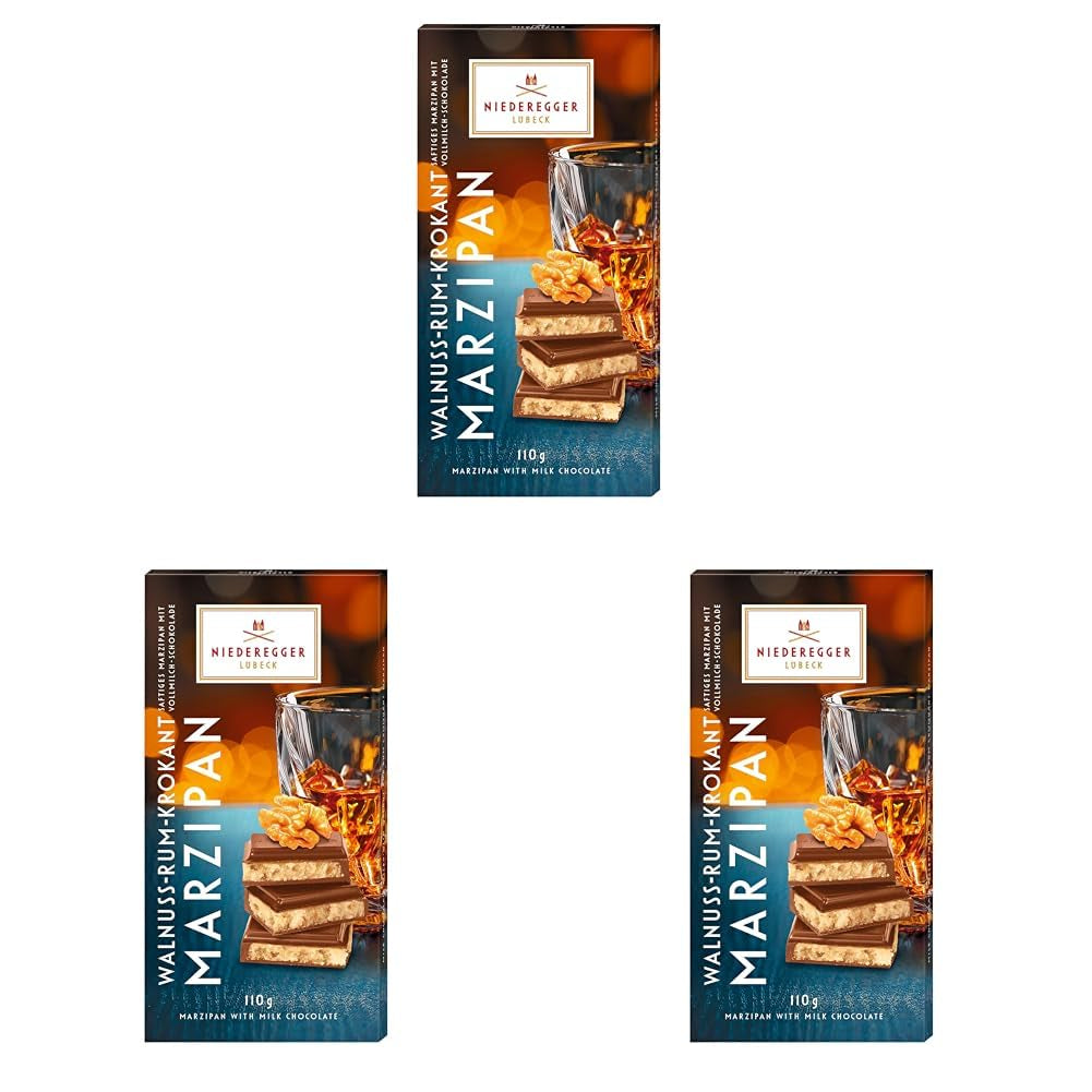 Niederegger Nuc-Rum Barretta di marzapane croccante 110g