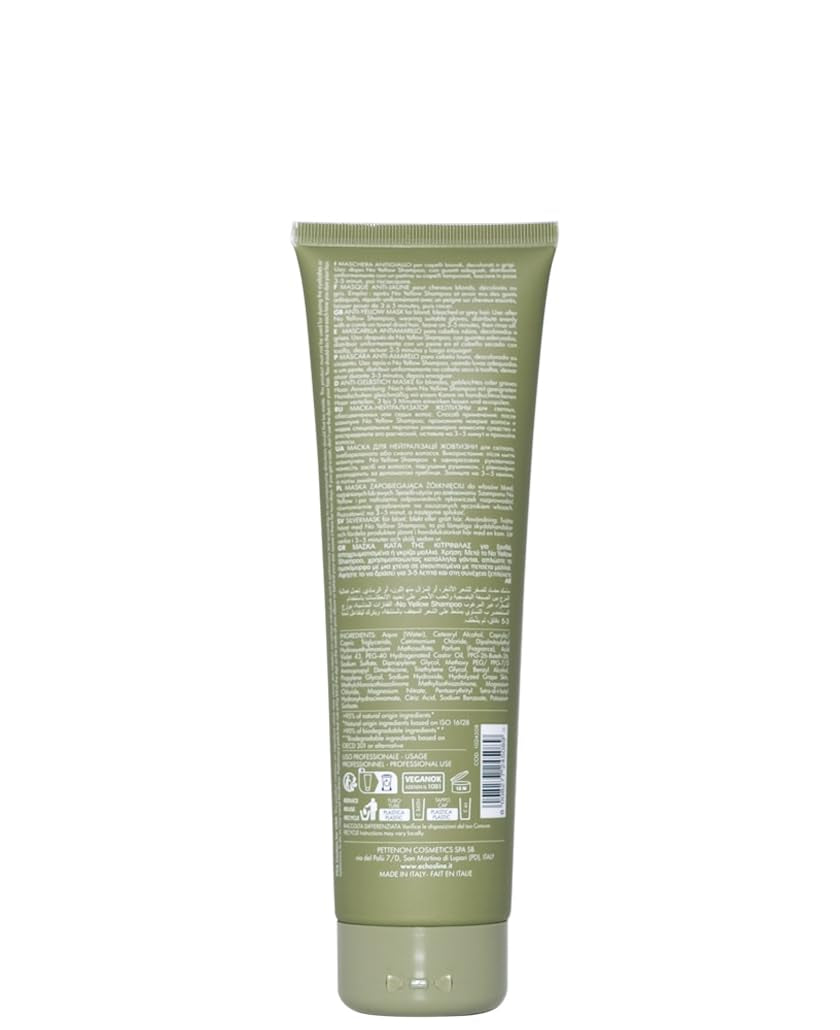 Maschera antigiallo Linea Echos No Yellow, 300 ml Maschera capelli Naty Shop