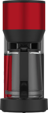 Macchina per caffè espresso digitale con filtro GRUNDIG KM8440, rossa, 1000 W, 1,25 litri