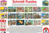Mappa della Germania con immagini (puzzle per bambini) Puzzle Naty Shop