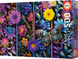 Educa - Puzzle da 500 pezzi per adulti | Bada Bloom. Dimensioni: 48X34 cm. Include la colla per puzzle Fixpuzzle. Per 11 anni (19909) Puzzle Naty Shop