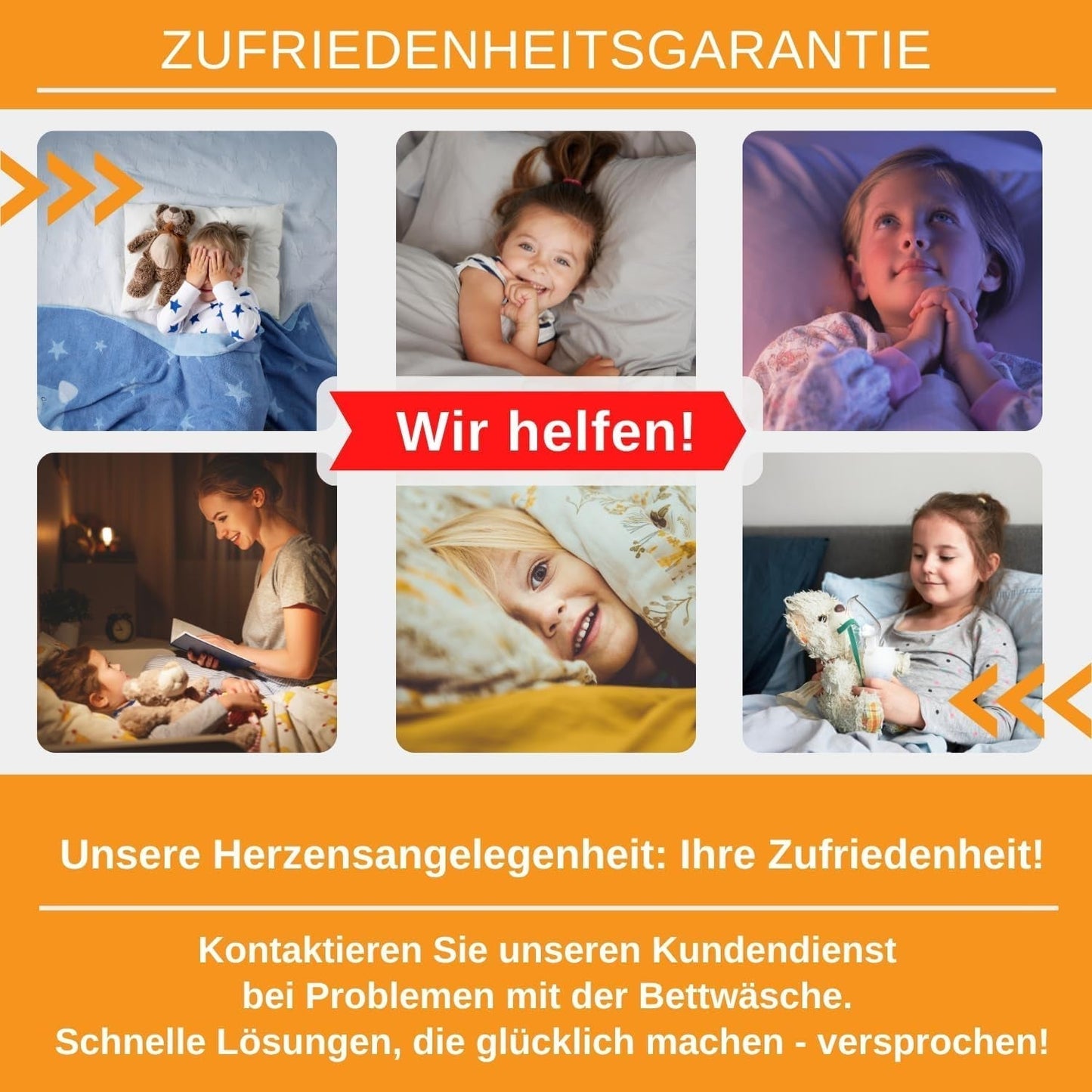 Aminata Kids Biancheria da letto per bambini, arcobaleno, reversibile Biancheria da letto - bambini Naty Shop