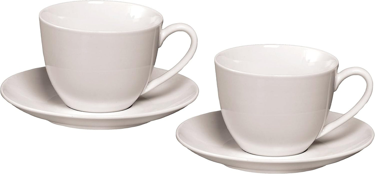 Set cappuccino Ritzenhoff & Breker Bianco, 4 pezzi, 300 ml