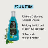 Guhl Men Full & Strong Shampoo - Tipo di capelli: sottili, fini, normali Guhl Doccia e Bagno