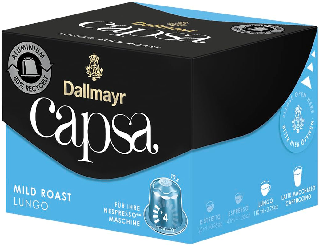 Capsa Lungo Arrosto delicato 10 Kapseln