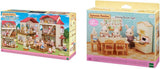5716 Casa a schiera con mansarda - Casa delle bambole e - 5340 - Soggiorno casa di campagna NUOVO Plastica piccola Multicolor