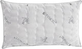 Biancheria da letto italiana MB Home Italia, cuscino, bioceramica, grigio chiaro, 45 x 75 cm Naty Shop Cuscini standard Tencel