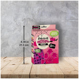 HEITMANN KREATIV - Set di gomme da masticare alla frutta creative per Halloween - Coloranti in polvere a base vegetale - Rosa - Gomme da masticare alla frutta a forma di fantasma fai da te al gusto di lampone