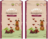 Monete di muesli di Sammy | Snack croccanti al forno per cani | 5 monete di muesli ai cereali per il tuo grande amico peloso (30 kg+) | 1 chilogrammo