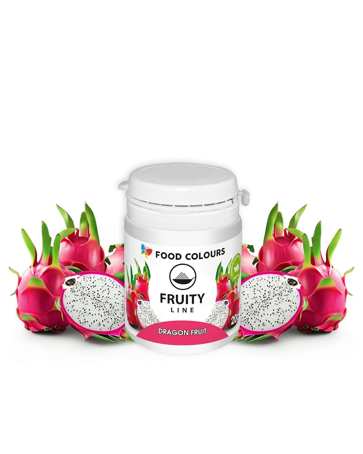 Colorante alimentare in polvere colorante naturale Linea Fruttato MIRTILLO 20G colorante naturale in polvere per creme glassa pan di spagna in polvere colorante alimentare per bevande gelatine