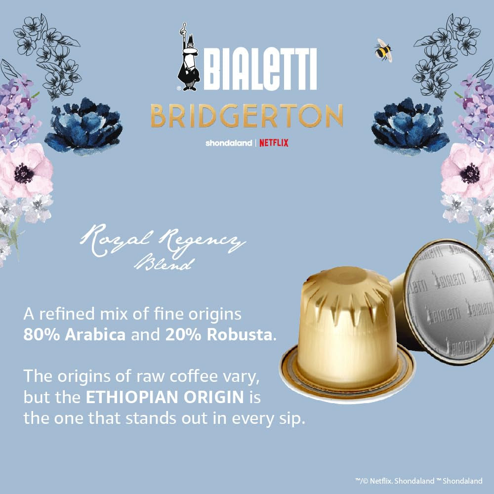 Confezione da 10 Bridgerton-Kapseln, Royal Regency-Geschmack compatibili Nespresso®