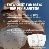 Pannolini Eco Eco by Naty Baby Eco Pannolini - pannolini biologici premium, ecologici, realizzati con materiali a base vegetale, ideali per la pelle sensibile del bambino (taglia 5 - 80 pezzi)