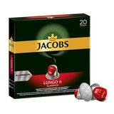 Caffettiere Lungo Classico, Intensità 6 von 12, 10 x 20 Capsule & Caffetterie Espresso Intenso, Intensità 10 von 12, 200 Capsule compatibili Nespresso®*, 10 x 20 Getränke