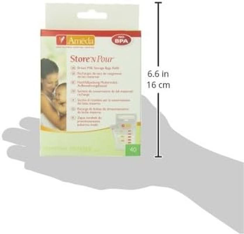 Sacchetti per latte materno - 40 pezzi Accessori Alimentazione e Allattamento Bebe Naty Shop