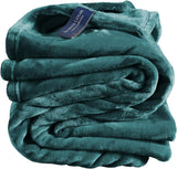 Comoda coperta, poliestere, blu, 150 X 200 Cm Letti e Coperte De Witte Lietaer Lake Green Green 150X200