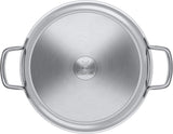 WMF Durado teglia/arrosto 28 cm induzione, acciaio inox rivestito in Cromargan, rivestimento in ceramica, resistente al forno Pentole e Padelle Naty Shop