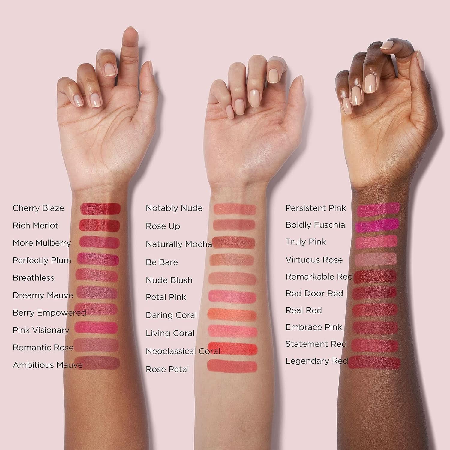 Elizabeth Arden Lip Colour, Perfectly Plum Cosmetics e Beauty Naty Shop