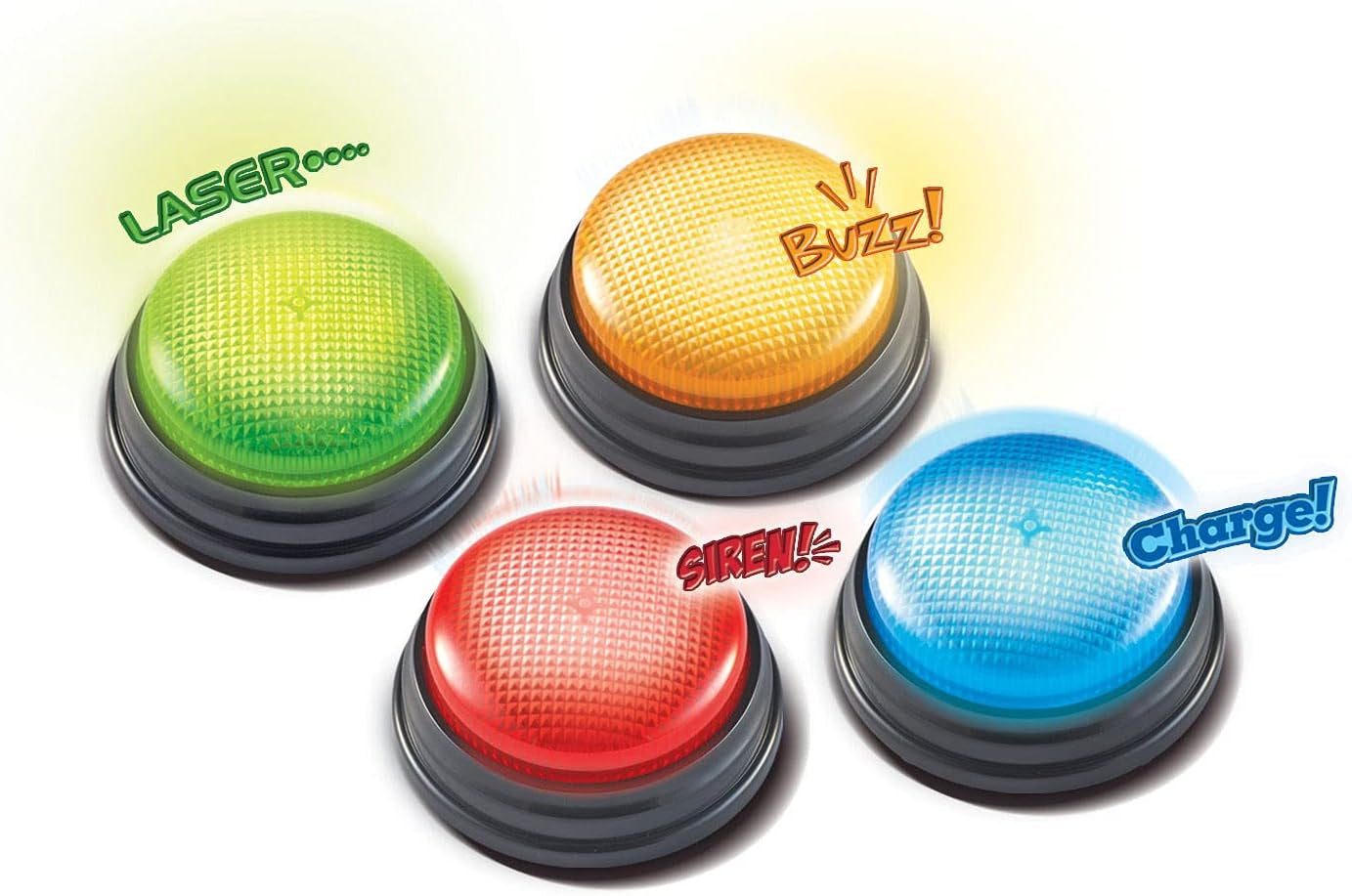 Learning Resources Giochi educativi con luci e suoni a partire da 3 anni Giocattolo con domande per bambini con 4 suoni diversi per serate di gioco e aule Giocattoli Bebe Naty Shop