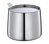 Cilio DELIZIA Dente e Tazza di Latte | Set da caffè | Tazza e contenitore per il latte in acciaio inossidabile | Impilabile | Con cucchiaio | Porzioni 250 ml Latte e 220 g Zucchero