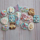 Katy Sue, stampo in silicone per decorazioni marine - capesante da cucina di Naty Shop