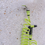 Amig - Turun | Spirale | 15 metri| Include 4 accessori | Con pistola per irrigazione, adattatore per rubinetto e 2 attacchi rapidi | Gomma EVA | Verde pistacchio