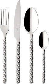 Villeroy And Boch - Set posate Montauk, varie misure, acciaio inox Kitchen Naty Shop 24 pezzi