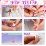 Set Nail Design - Mano da allenamento premium per unghie in gel, accessori per unghie e set per unghie artificiali - Set versatile per unghie in gel fai-da-te e accessori per nail art