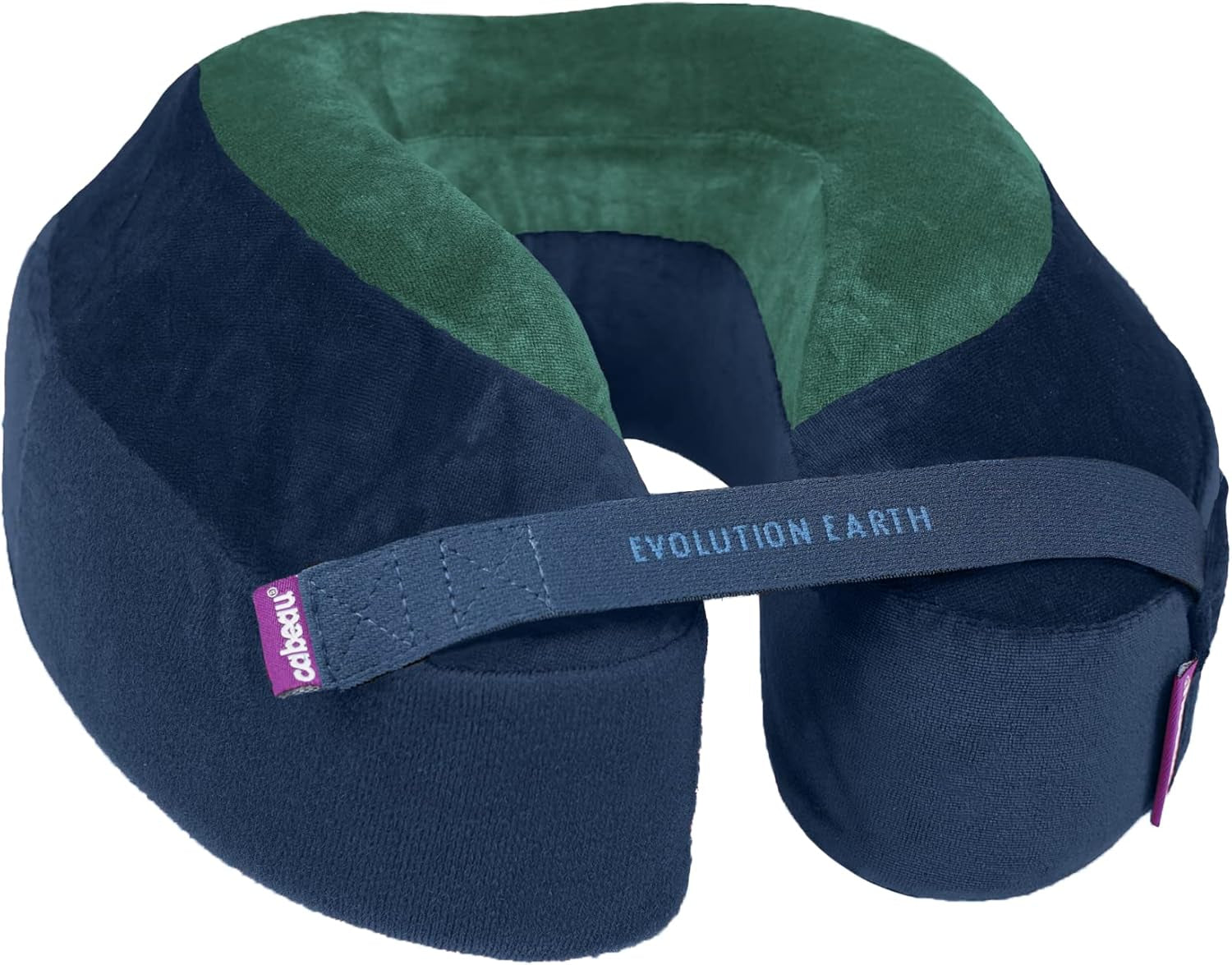 Cabeau Evolution Earth - Cuscino per il collo 25 cm Cuscini da viaggio Naty Shop Terra