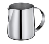 Cilio DELIZIA Dente e Tazza di Latte | Set da caffè | Tazza e contenitore per il latte in acciaio inossidabile | Impilabile | Con cucchiaio | Porzioni 250 ml Latte e 220 g Zucchero