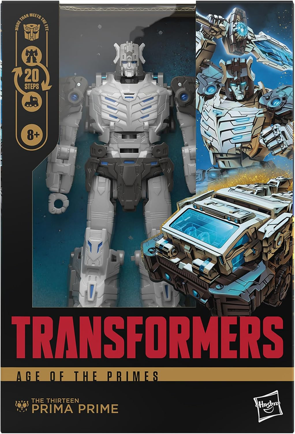 Transformers Age of the Primes Voyager Class the Thirteen Prima Prime, action figure trasformabile Action figures Naty Shop