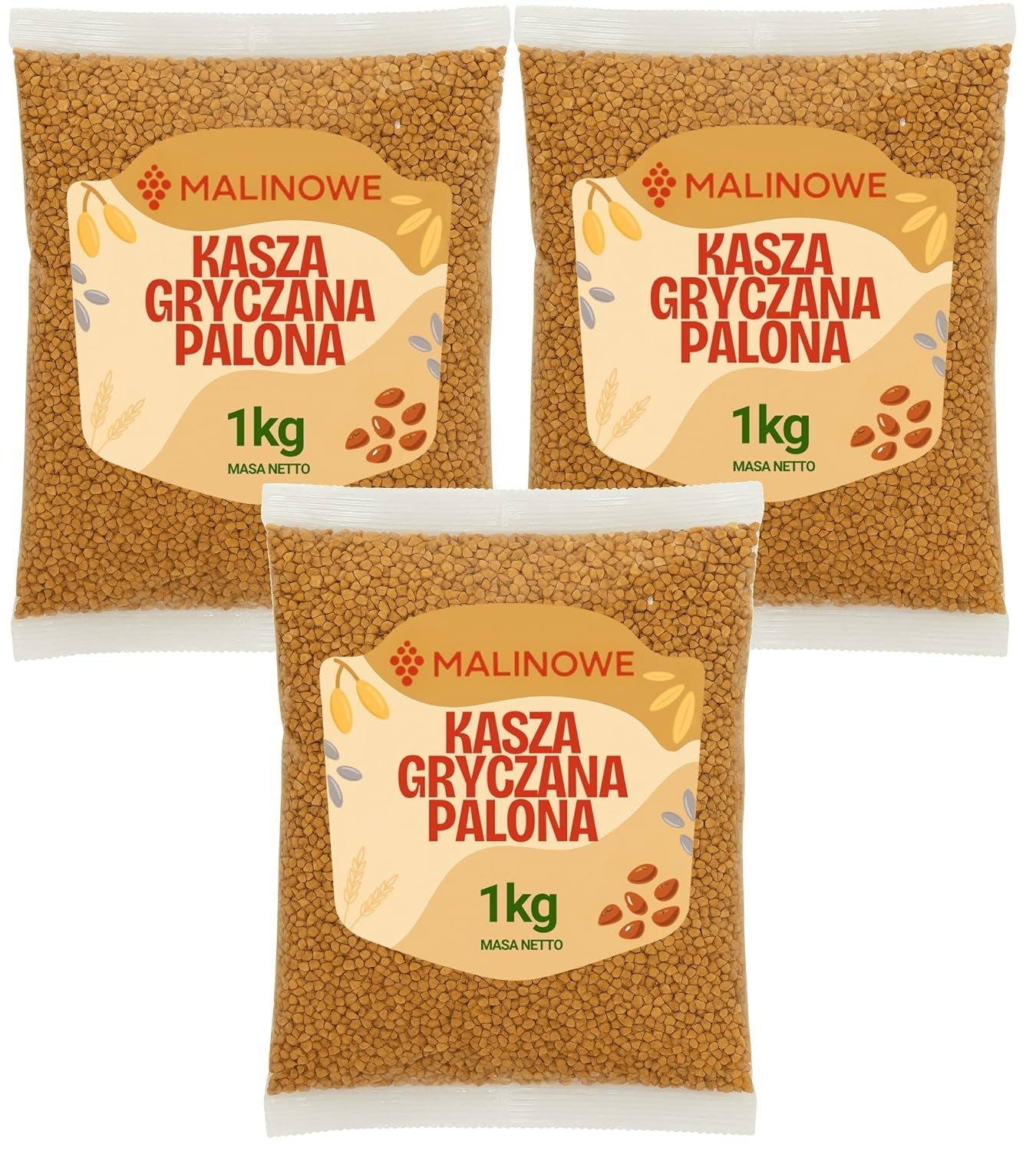 GRANO SARACENO FRITTO PREMIUM NATURALE PERFETTO 3x1kg