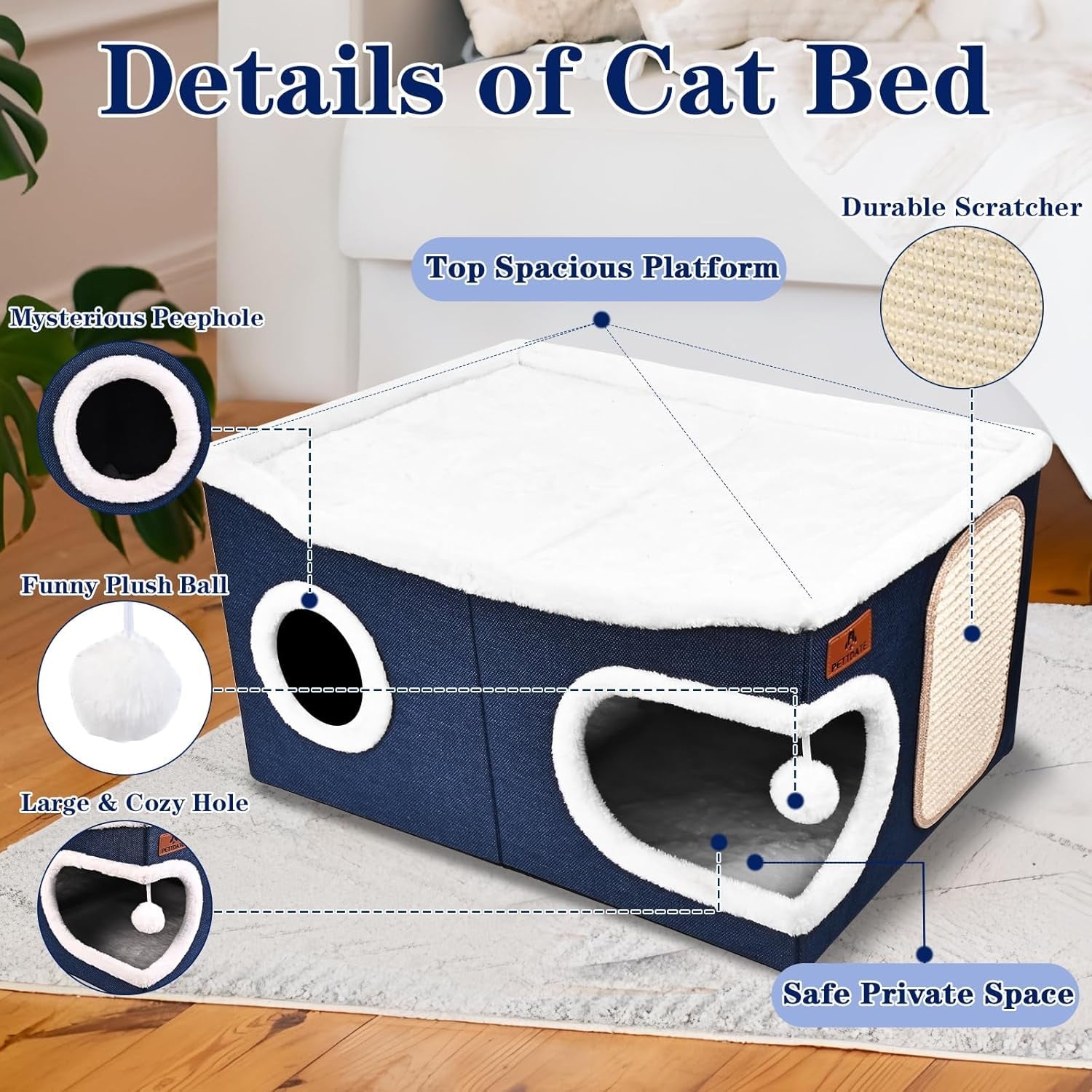 Coperte e Arredi, Animali Domestici, Grotte e Casette, Gatti, Letti per gatti, Gatti - Letti, materassi