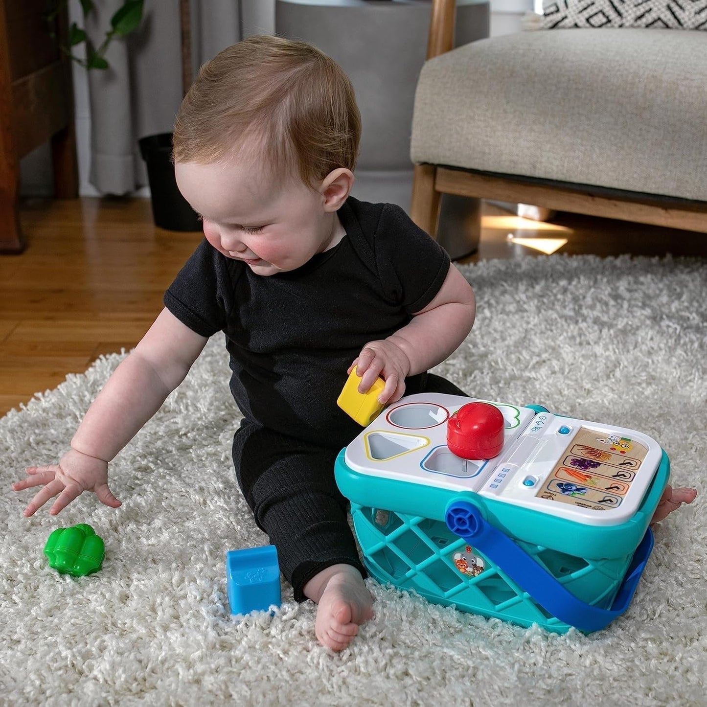 Baby Einstein + Hape Magic Touch Registrati Giocattolo Fai Finta di Check Out, con suoni e musica reali, da 9 mesi in su Bebe Toys Naty Shop