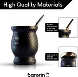Set da tè Mate - Tazza Mate - Set Mate e Bombilla - Tazze da tè - Tazza Mate dal design a doppia parete - Set tazza Yerba Mate