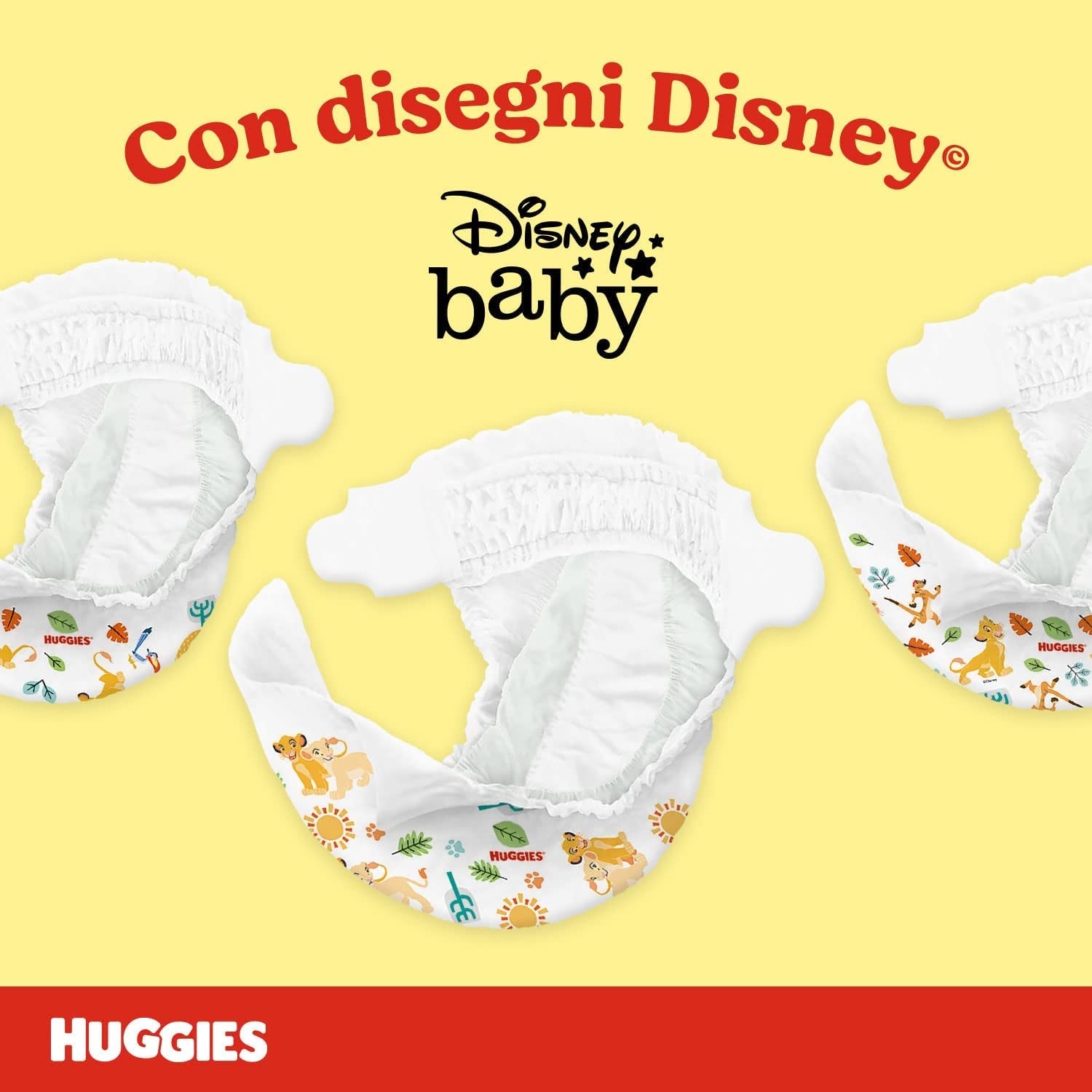 Pannolini Huggies Unistar, taglia 4 (7-14 kg), confezione da 128 pannolini (base)