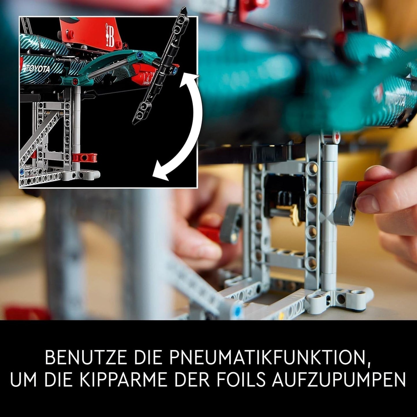 LEGO Technic Emirates Team New Zealand AC75 Yacht da regata Kit di costruzione per barca a vela per adulti Regalo per uomini e donne Attività creativa e rilassante 42174 Set di costruzione Besuche den LEGO-Store