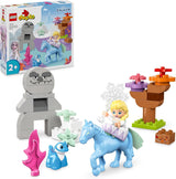 LEGO DUPLO | Disney ELSA e Bruni nella foresta incantata, Ice Queen 4 personaggi giocattolo per bambini di 2 anni, regalo prescolare per ragazze e ragazzi di 2+ anni, basato su Frozen 2 10418 Set da costruzione Besuche den LEGO-Store Titolo predefinito